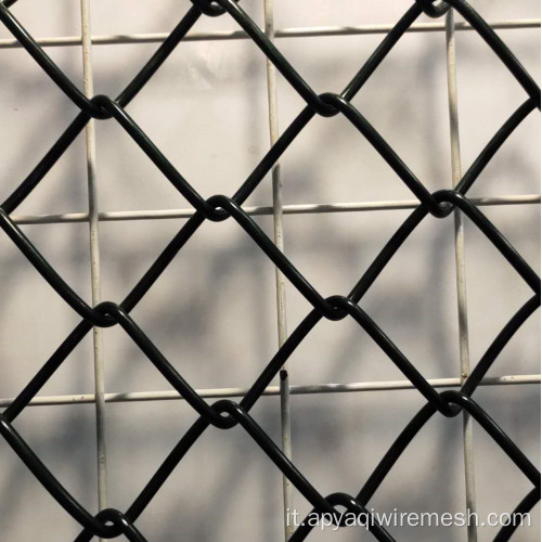 Recinzione collegamento a catena in PVC Fence a rete diamante